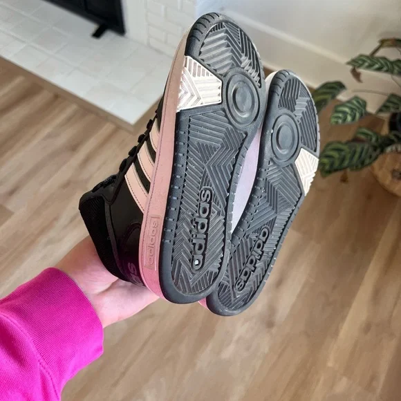 Adidas Black and White Sneakers - Picture 3 of 5